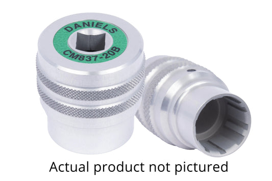 DMC CM837-12B MIL-DTL-26500 and MIL-DTL-83723 Series III Adapter Tool Aluminum