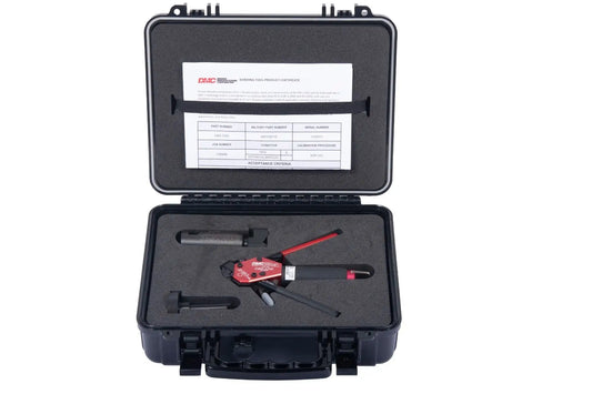 DMC DBS-2202 One-Step Banding Tool Kit for .125 Wide Stamped EMI/RFI Shield Bands (M81306/1B)