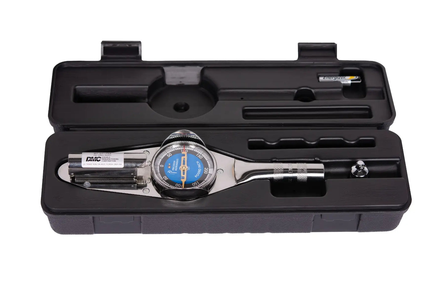 DMC BT-ST-752 0-200 In-Lb Analog Torque Wrench