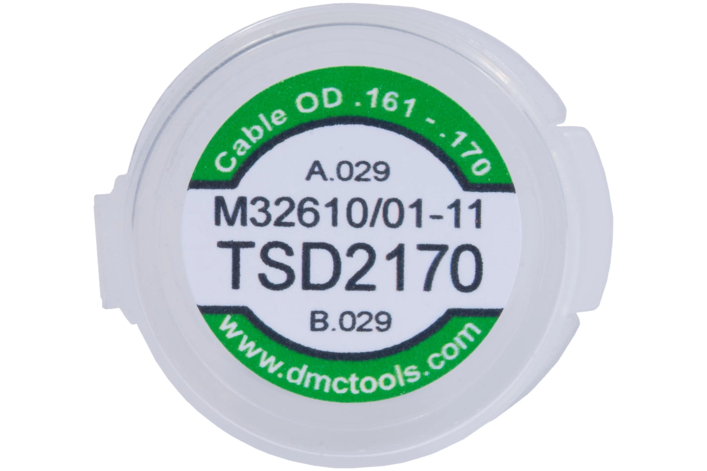 DMC TSD2170 Universal Die Assembly - .161" - .170" Cable