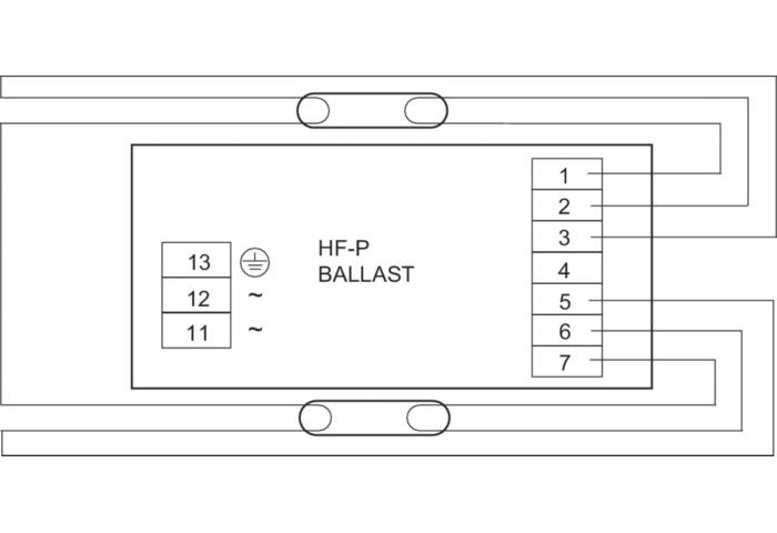 Philips HF-P 280 TL5/PL-L III 220-240V 50/60Hz UV Lamp Ballast/Choke