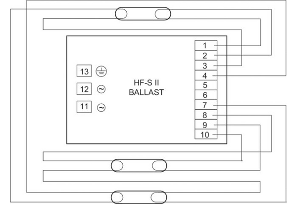 Philips HF-S 3/414 TL5 II 220-240V 50/60Hz UV Lamp Ballast/Choke (Qty. 2)