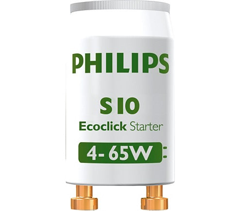 Philips S10 Ecoclick Starter Leuchtstoffröhren von 4-65W 220-240v 2 Stück  8711500698322,  in 2023