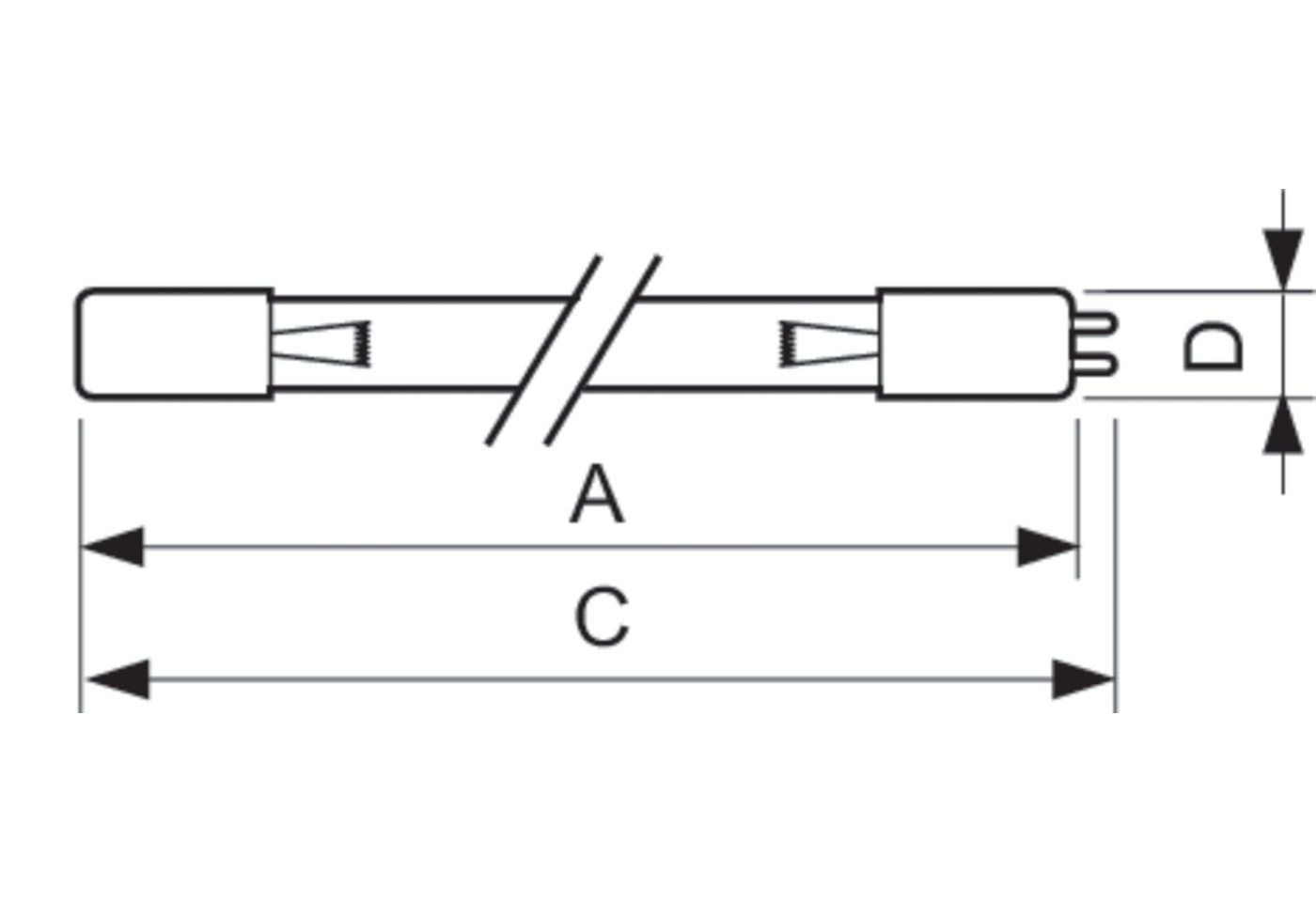 TUV 75W 36T5 HO 4P SE UNP/32 T5 (Qty. 2)