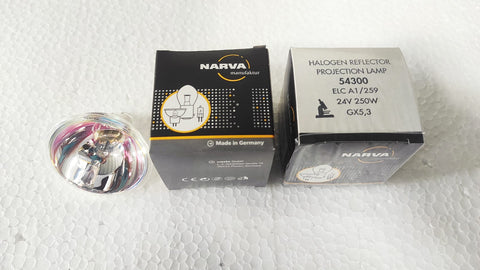 Narva 54300 24V 250W GX5.3 Halogen Lamp (Qty.3)