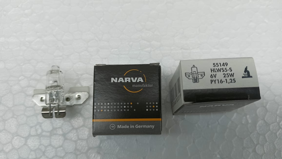 Narva 55149 6V 25W PY 16-1,25 HLW5-S (Qty.1)