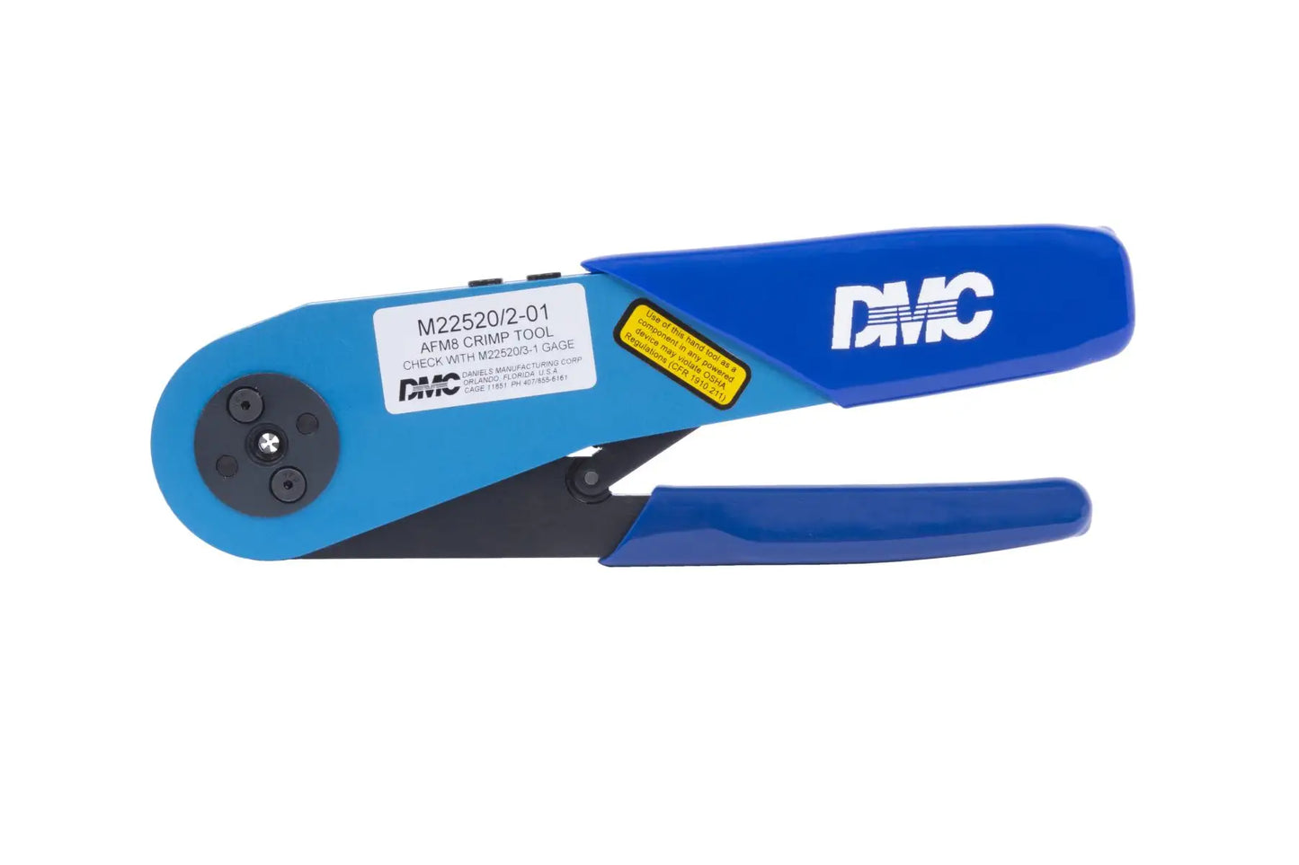 DMC AFM8 Adjustable Miniature 8 Indent Lower Range Crimp Tool