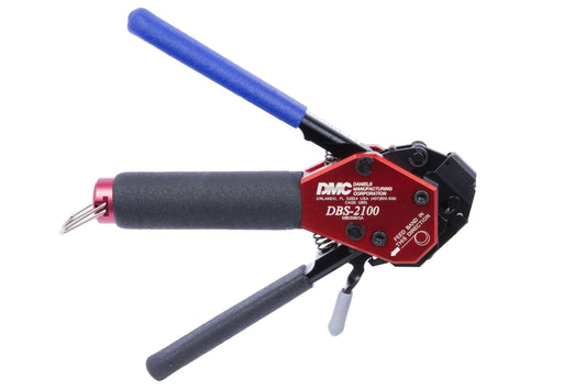 DMC DBS-2100 One-Step Banding Tool for .250 Wide Stamped EMI/RFI Shield Bands (M81306/1A)