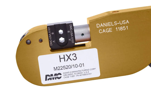 DMC HX3 Open Frame Crimp Tool for Use with Interchangeable X Dies