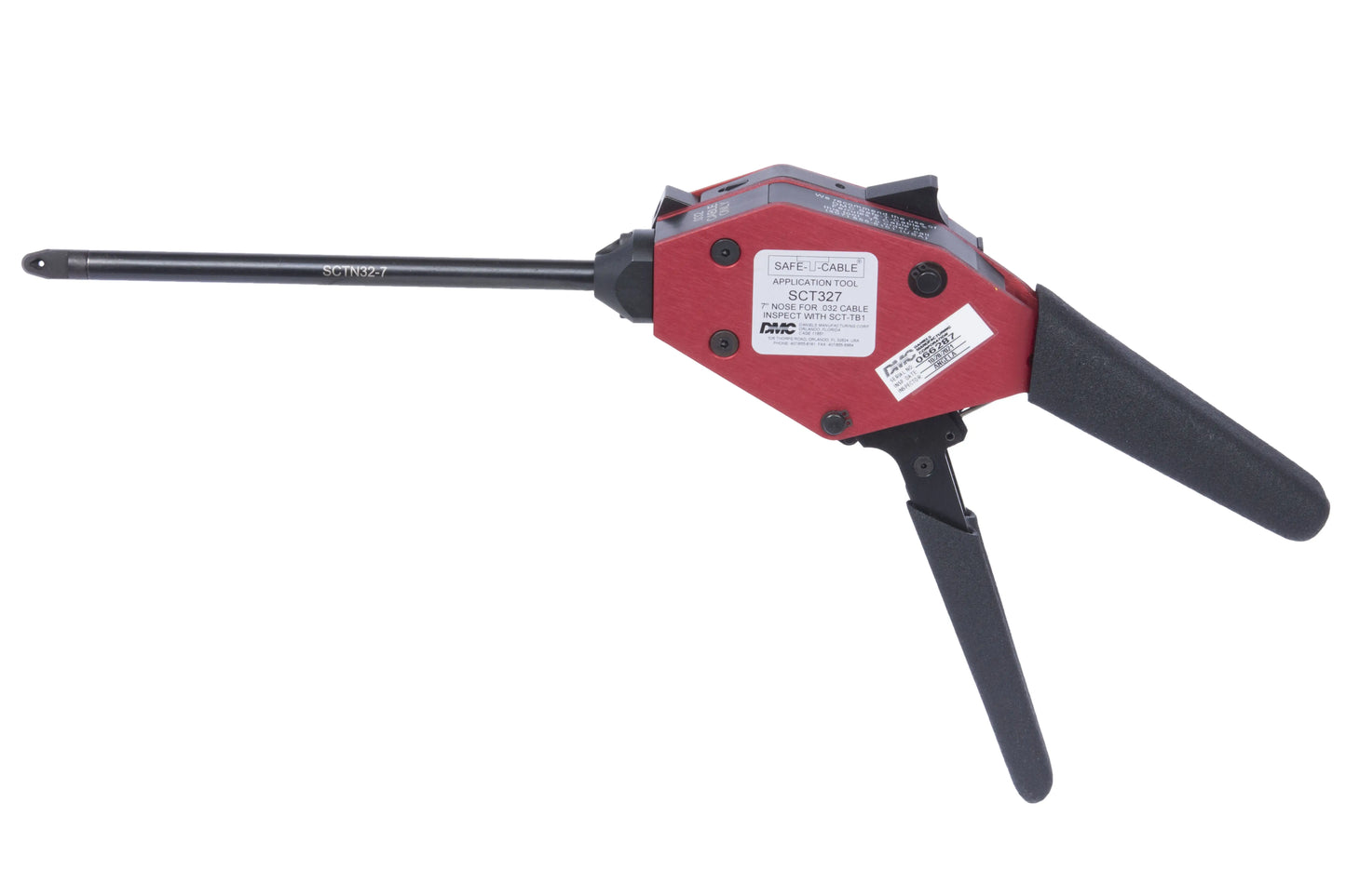 DMC SCT327  .032" Pre-Set Tension Safe-T-Cable® Application Tool with 7" Nose