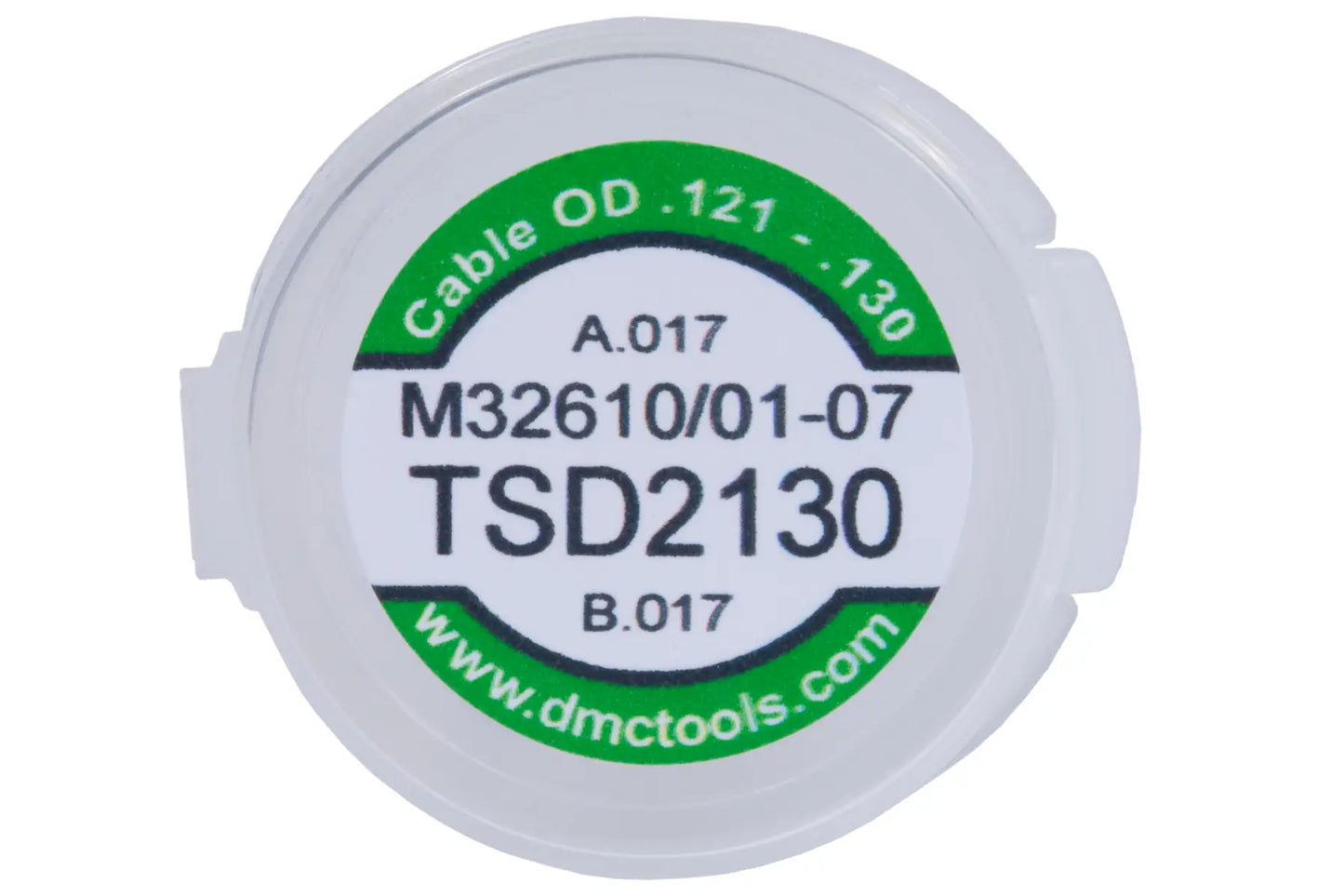 DMC TSD2130 Universal Die Assembly - .121" - .130" Cable