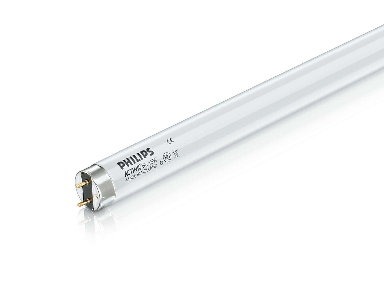 Philips Actinic BL TL-D 15W/10 1SL/25 (Qty. 6)