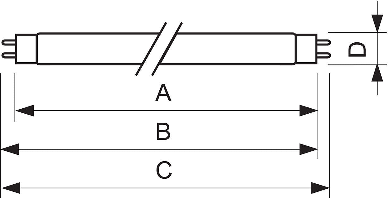 Philips TL-D 18W BLB 1SL/25 TL-D Blacklight Blue (Qty. 3)