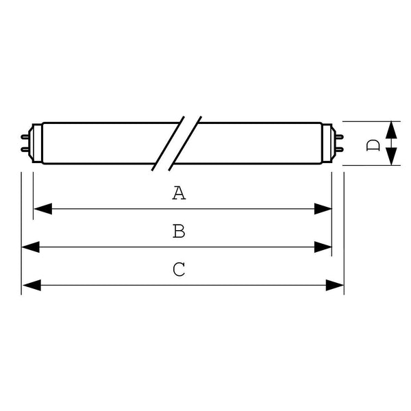 Philips Actinic BL TL-K 40W/10-R (Qty. 2)