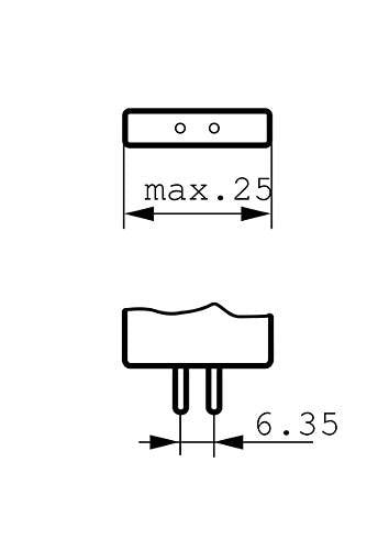 Philips 7023 100W GY6.35 12V 1CT Halogen Non-Reflector (Qty. 7)