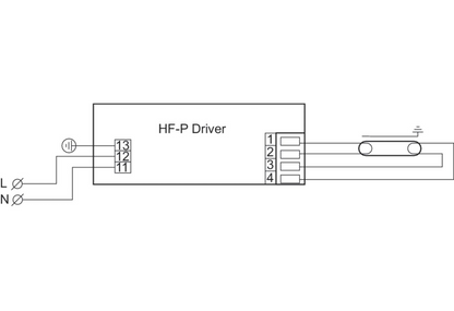 Philips HF-P 180 TL5 III 220-240V 50/60Hz UV Lamp Ballast/Choke