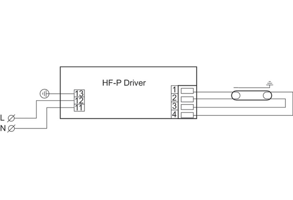 Philips HF-P 180 TL5 III 220-240V 50/60Hz UV Lamp Ballast/Choke