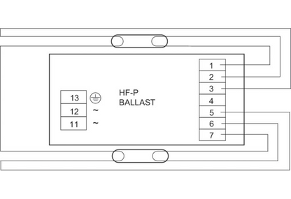 Philips HF-P 280 TL5/PL-L III 220-240V 50/60Hz UV Lamp Ballast/Choke