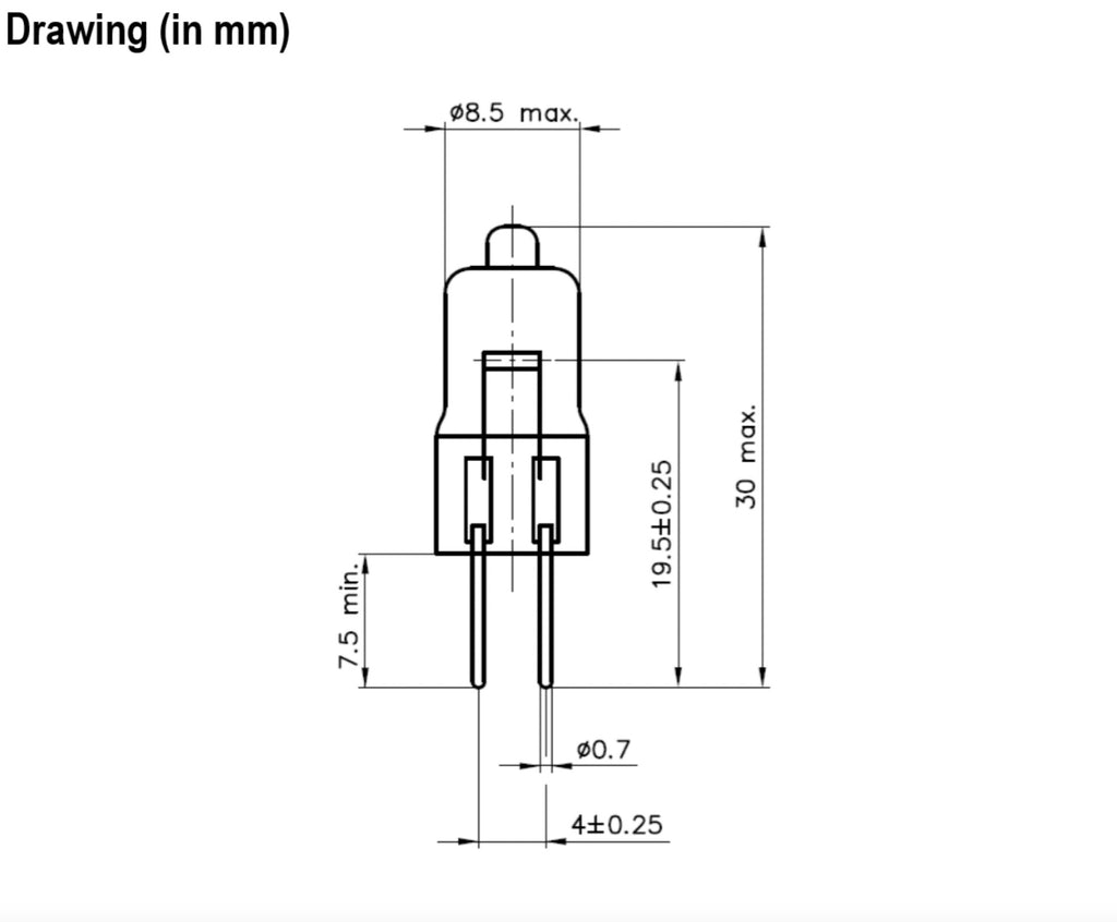 Narva 12V 20W G4 HLL 55919 Halogen Lamp (Qty. 2) – Ved Group - Ved