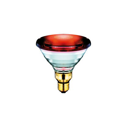 Philips PAR38 IR 150W E27 230V Red UNP/20 InfraRed Healthcare Heat Incandescent (Qty. 2)