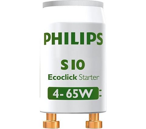 Philips S10 4-65W SIN UV Lamp Starter 220-240V WH UNP/12X25BOX (Qty. 30)