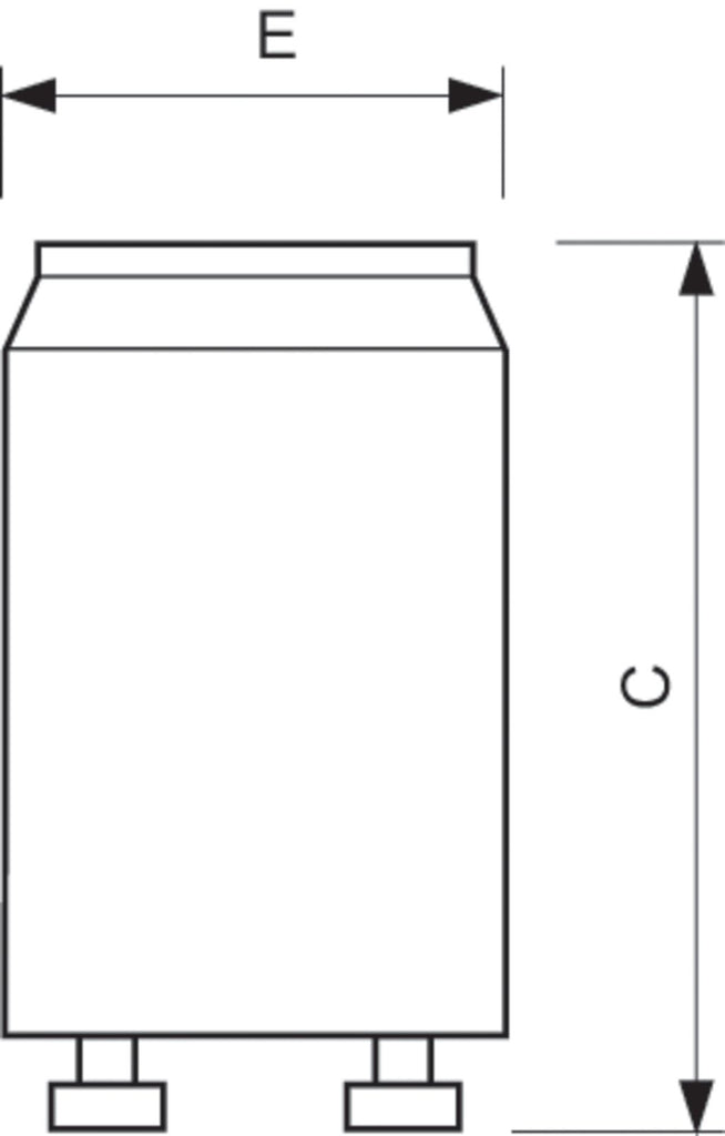 Kanlux Starter/Leuchtstoffröhren BS-1 4-22W